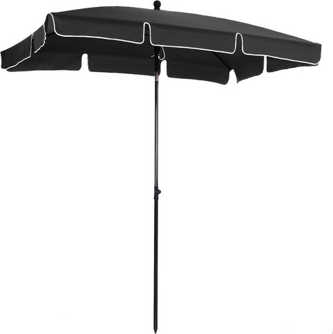 Thumbnail - Outsunny Sonnenschirm, Höhe: 240 cm, grau