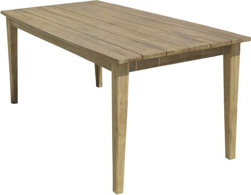 GARDEN PLEASURE Gartentisch »Visalia«, mit Akazienholz-Tischplatte, BxTxH: 180 x 90 x 75 cm - braun