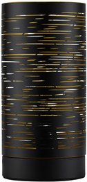 NOVA LUCE Tischleuchte »Zane«, LED, 1-flammig, schwarz/goldfarben - schwarz | goldfarben