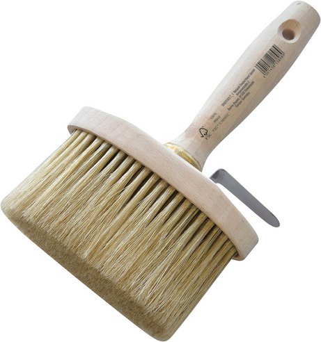 Fassadenstreichbürste, 13,5 cm, Chinaborsten - beige