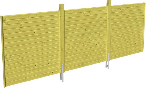 SKANHOLZ Rückwand, Breite: 78,5 cm, grün - gruen