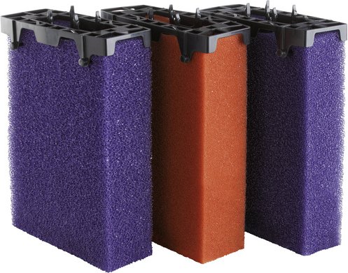 OASE Ersatzschwamm-Set »FiltoMatic«, geeignet für: Durchlauffilter FiltoMatic CWS 3000/7000 - lila