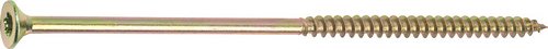 GECCO Spanplattenschrauben, TX, 100 Stk., 6 x 150 mm - goldfarben