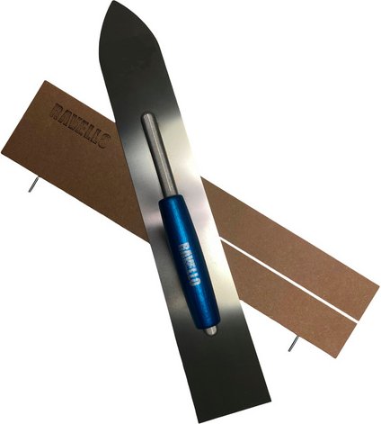 RAVELLO Werkzeugset, Zubehör für Verlegung Steinteppich, Edelstahl - silberfarben