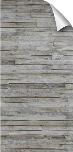 mySPOTTI Duschrückwand-Panel, fresh, Stadtpanorama, 210x100 cm - grau