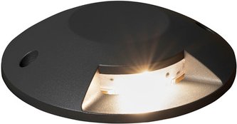 Konstsmide Außenleuchte »Ground spot«, 5 W, BxHxT 20 x 4,5 x 20 cm, inkl. Leuchtmittel - schwarz
