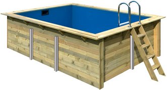 KARIBU Pool, beige, 12700 l