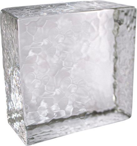 Fuchs Design Glasziegel, BxH: 123 x 116 mm - transparent