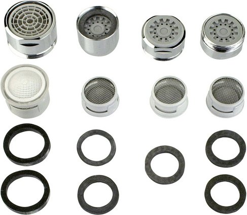 CORNAT Luftsprudler, Messing, silberfarben