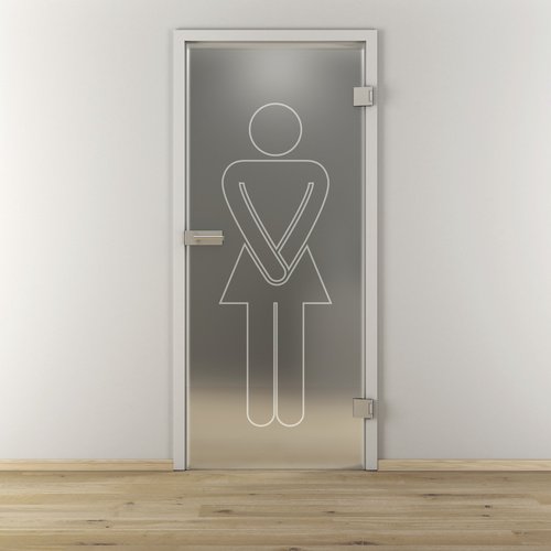 Thumbnail - NOVADOORS Glasdrehtür »NOVA 628«, matt - transparent