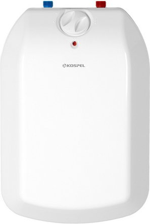 KOSPEL Kleinspeicher, BxH: 28,8 x 42,7 cm, Untertischmontage - weiss