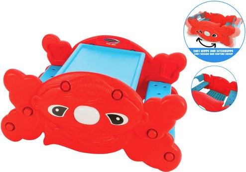 JAMARA Kindermöbel-Set »Sit and Swing«, Kunststoff, 1-teilig - rot