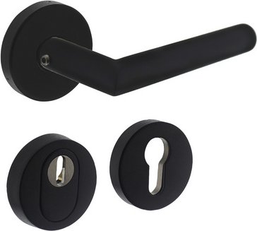 Intersteel Hintertürbeschläge, rund Kernziehschutz