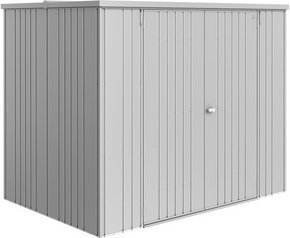 Thumbnail - BIOHORT Gerätehaus »Geräteschrank«, BxHxT: 228 x 184 x 155 cm (Außenmaß), Gr. 230 large, silber-metallic - grau