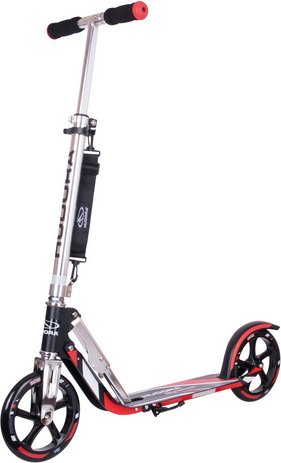 Hudora Scooter »BigWheel RX 205«, schwarz/rot, klappbar
