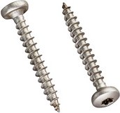 Thumbnail - GUTTA Schraube, Edelstahl, 100 Stück - silberfarben