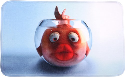 Sanilo Badteppich »Goldfisch«, orange, Polyester