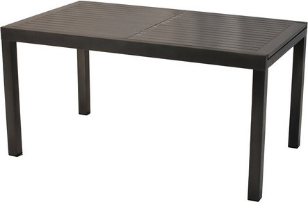MERXX Gartenmöbel-Diningset »Astros«, 7 tlg., 6 Sitzplätze, Aluminium - grau