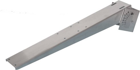 SUNSET Universalhalter, aluminiumfarben, Aluminium, 0,85 kg