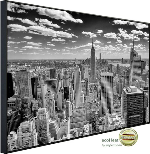 papermoon Infrarotheizung »EcoHeat - Manhattan Panorama«, Matt-Effekt - bunt