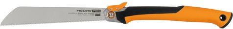 FISKARS Zugsäge »Power Tooth«, Klappbar, Länge: 25 cm, Material Sägeblatt: Metall - schwarz | orange