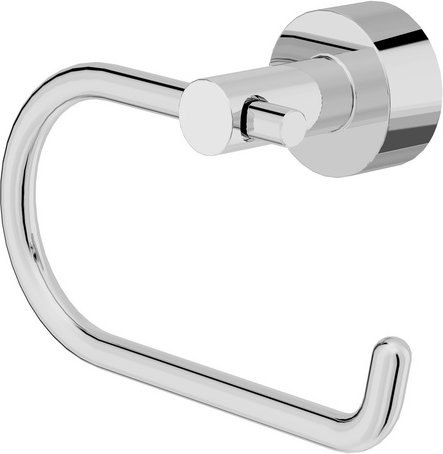 LENZ Toilettenpapierhalter »PISA«, Chrom, Montageart: Kleben oder Bohren - silberfarben