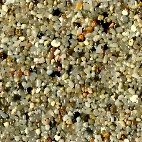 RAVELLO Steinteppich Wand, Körnung 6 mm, frostsicher, lösemittelfrei - beige