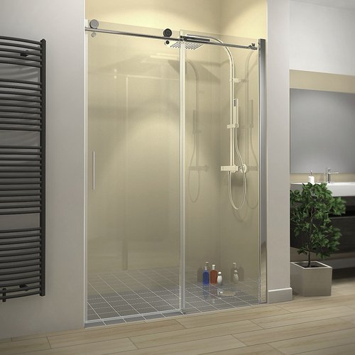 SCHULTE Schiebetür »MasterClass«, Schiebetür, BxH: 140 x 200 cm - silberfarben