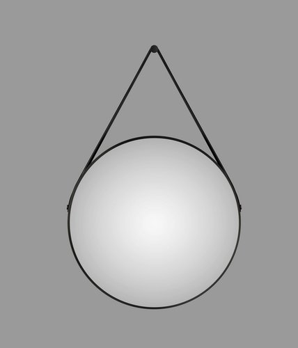 TALOS Spiegel, rund, Ø 80 - schwarz