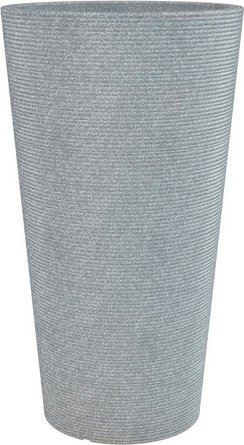 Pflanzgefäß »Sorrento High«, 39 x 70 cm (BxH), Kunststoff, steingrau