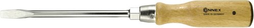 CONNEX Schraubendreher, Klingenlänge: 150 mm, Stahl, Längsschlitz, 170g - beige