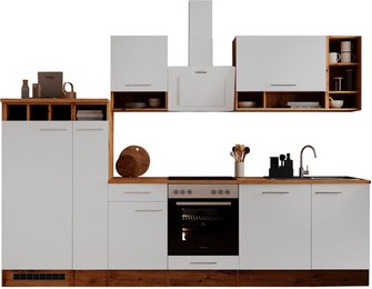 Thumbnail - RESPEKTA Küchenblock »Hilde«, HxBxT: 205 x 310 x 60 cm, inkl. E-Geräte - weiss