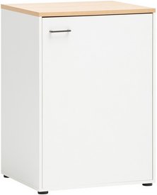 SCHILDMEYER Mehrzweckschrank »Solea«, BxH: 67,1 x 96 cm, mattweiß - weiss