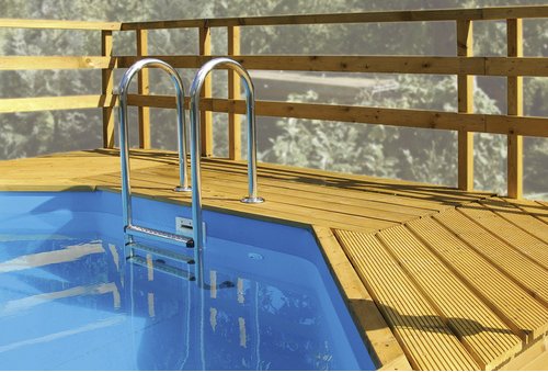 WEKA Sonnendeck, BxT: 136 x 242 cm, Nadelholz - beige