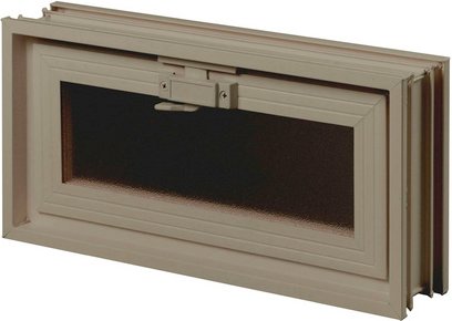 Thumbnail - Fuchs Design Lüftungsfenster, BxHxT: 38 x 19 x 8 cm, 2.9 W/mK - grau