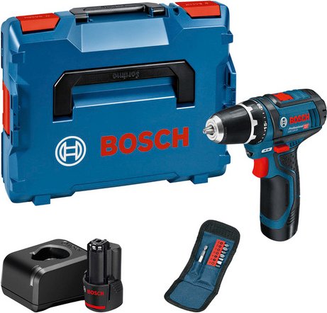 Thumbnail - BOSCH PROFESSIONAL Akku-Bohrschrauber »GSR 12V-15«, 12 V, mit Akku - blau