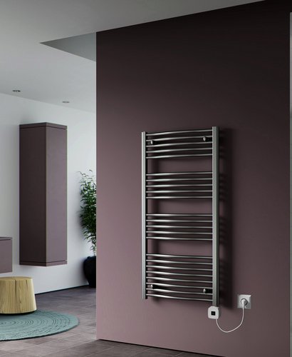 XIMAX Handtuchwärmer »C3«, Anschluss: elektrisch, Typ 7 - silberfarben