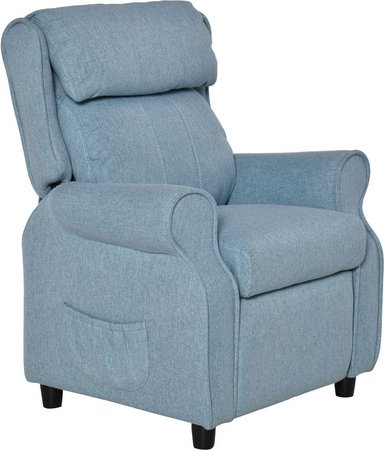 HOMCOM Kindersofa, LxBxH: 53 x 58 x 70 cm - blau