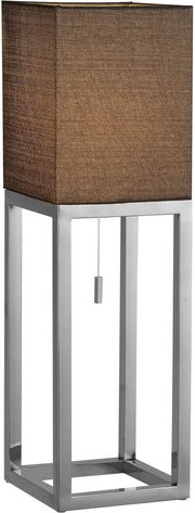 NÄVE Tischleuchte »Alfa«, BxL: 190 x 190 mm, ohne Leuchtmittel - schwarz