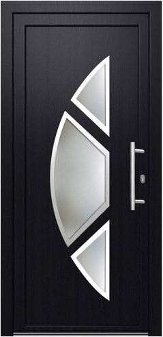 KNOCK Kunststoff-Haustür »Robusto«, anthrazit - grau