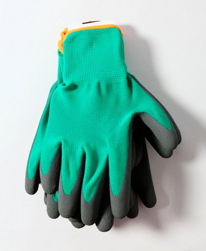 Tech Craft Gartenhandschuhe, grün/schwarz, 3 Paar - gruen