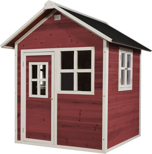 EXIT Toys Spielhaus »Loft Spielhäuser«, BxHxT: 135 x 159 x 149 cm, rot