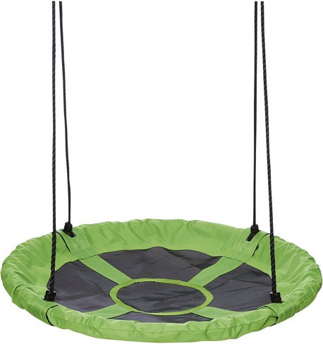 HAPPY PEOPLE Nestschaukel, Höhe: 180cm, Max. Belastung: 150 kg - gruen