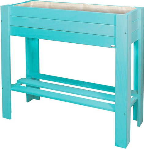 WAGNER Hochbeet, Holz - tuerkis