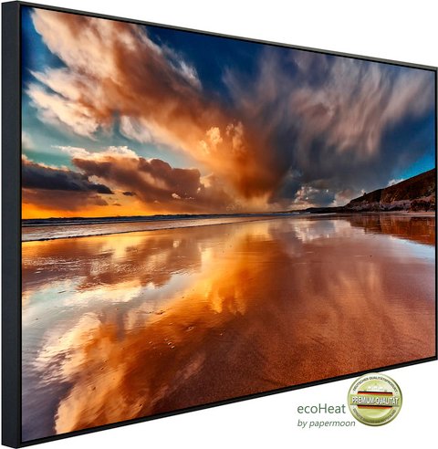 papermoon Infrarotheizung »EcoHeat - Kornische Reflexion«, Matt-Effekt - bunt