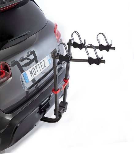 Fahrradträger, für die Kupplung, für 2 E-Bikes - schwarz