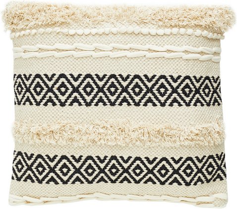 ANDIAMO Kissen »Livia«, LxB: 45 x 45 cm, 100% Baumwolle - beige