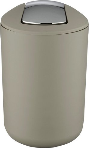 WENKO Schwingdeckeleimer »Brasil«, 6,5 l - braun