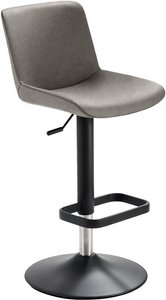 Mayer Sitzmöbel Barhocker »1235G«, Breite: 44 cm, höhenverstellbar, Kunstleder, braun