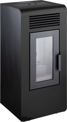 BLAZE Pelletofen »ET70«, 2,9 - 6,7 kW, BxHxT: 50,5 x 92 x 45,5 cm, schwarz, WiFi-fähig